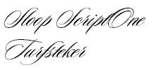 Sloop ScriptOne